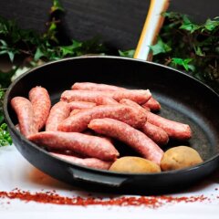 Chili Bratwurst aus Hausschlatung online kaufen